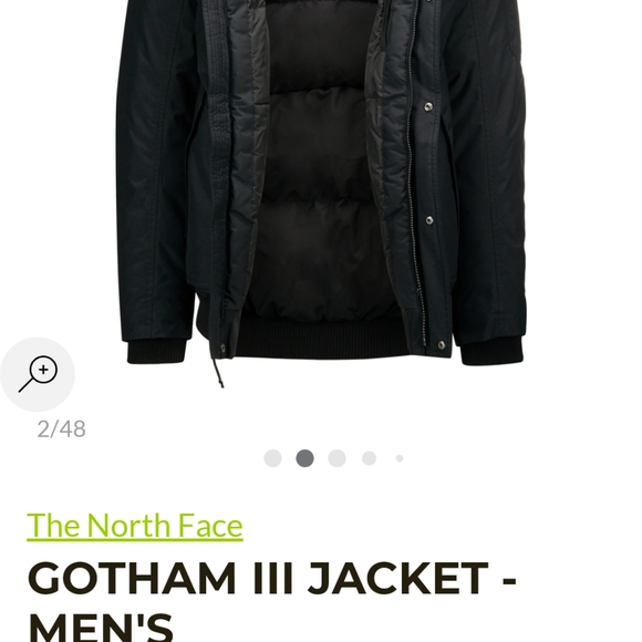 Bnwt NORTHFACE BLACK WINTER JACKET - Picture 2 of 6
